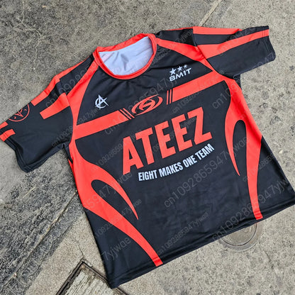 Maillot ATEEZ K-pop – T-shirt Streetwear ATINY