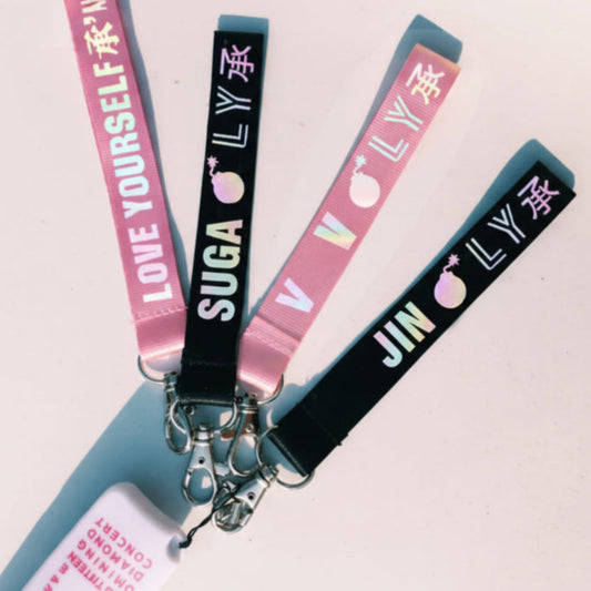 Porte-clés BTS Love Yourself – Nom de Membre