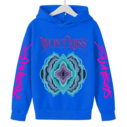 Sweat à Capuche KPop Demon Hunters – Enfants & Ados - Version Emblème