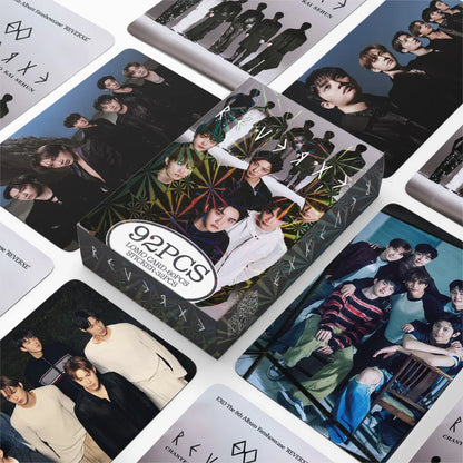 Pack Lomo Cards EXO – REEVXE 92 pièces + Stickers