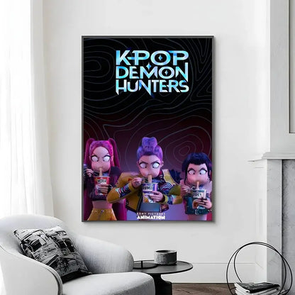 Affiche KPop Demon Hunters – Poster Déco