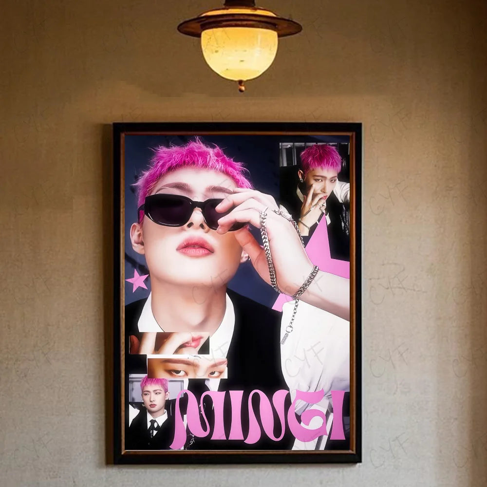 ATEEZ Poster K-pop – Affiche Murale Fans Décoration Chambre