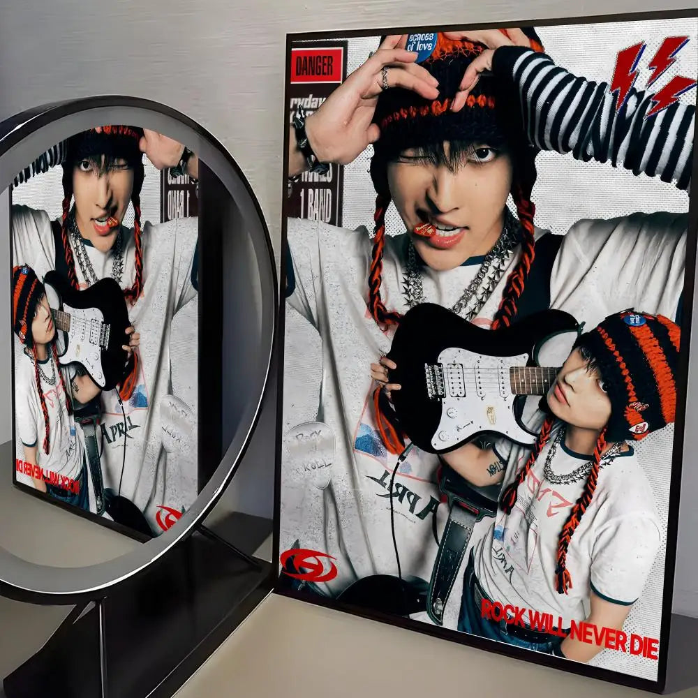 ATEEZ Poster K-pop – Affiche Murale Décoration Fans