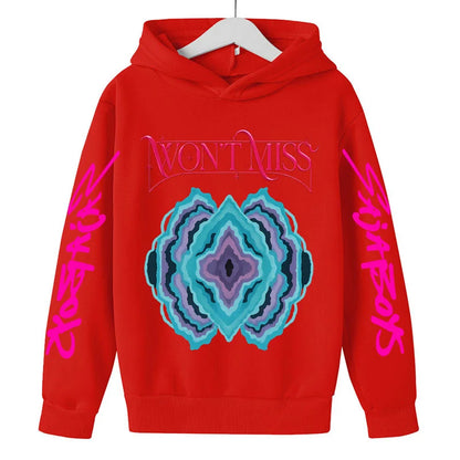 Sweat à Capuche KPop Demon Hunters – Enfants & Ados - Version Emblème