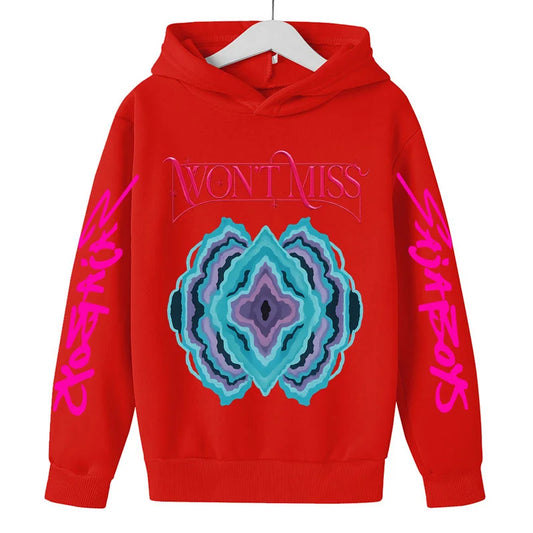 Sweat à Capuche KPop Demon Hunters – Enfants & Ados - Version Emblème