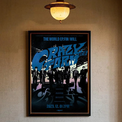 ATEEZ Poster K-pop – Affiche Murale Fans Décoration Chambre