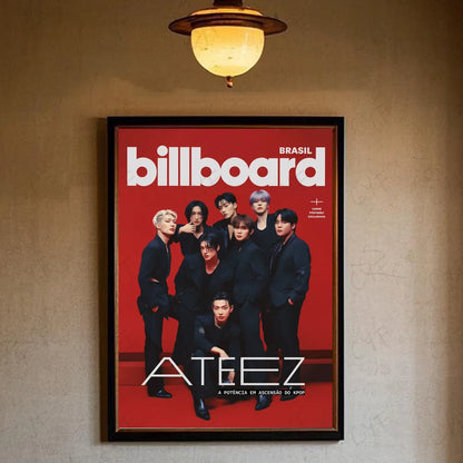 ATEEZ Poster K-pop – Affiche Murale Fans Décoration Chambre