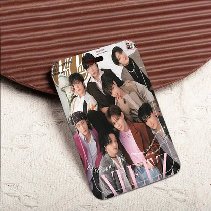 ATEEZ Porte-Badge K-pop avec Lanière – Porte-Carte ID Fans Collection