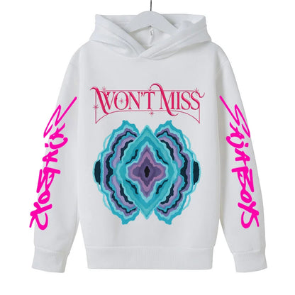 Sweat à Capuche KPop Demon Hunters – Enfants & Ados - Version Emblème