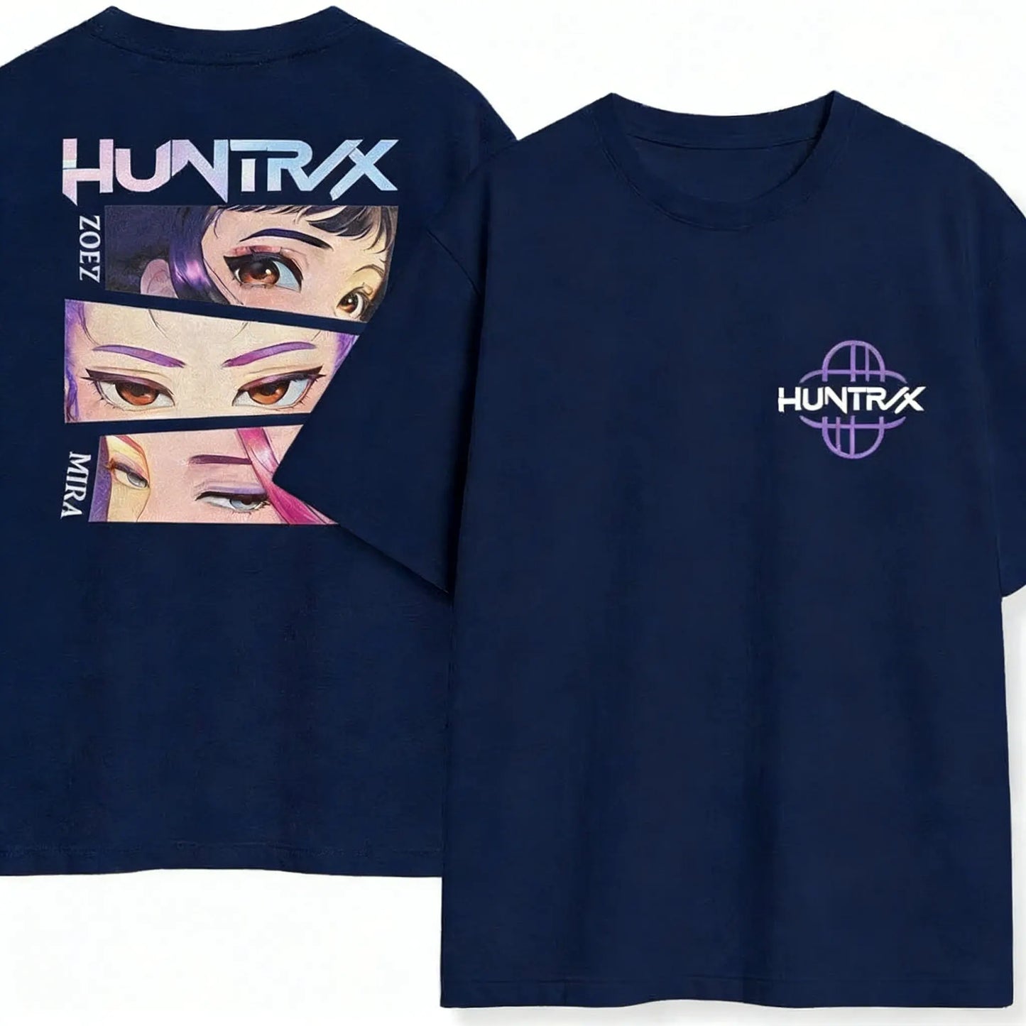 T-shirt Demon Hunters K-pop Y2K – Streetwear Coréen Unisexe