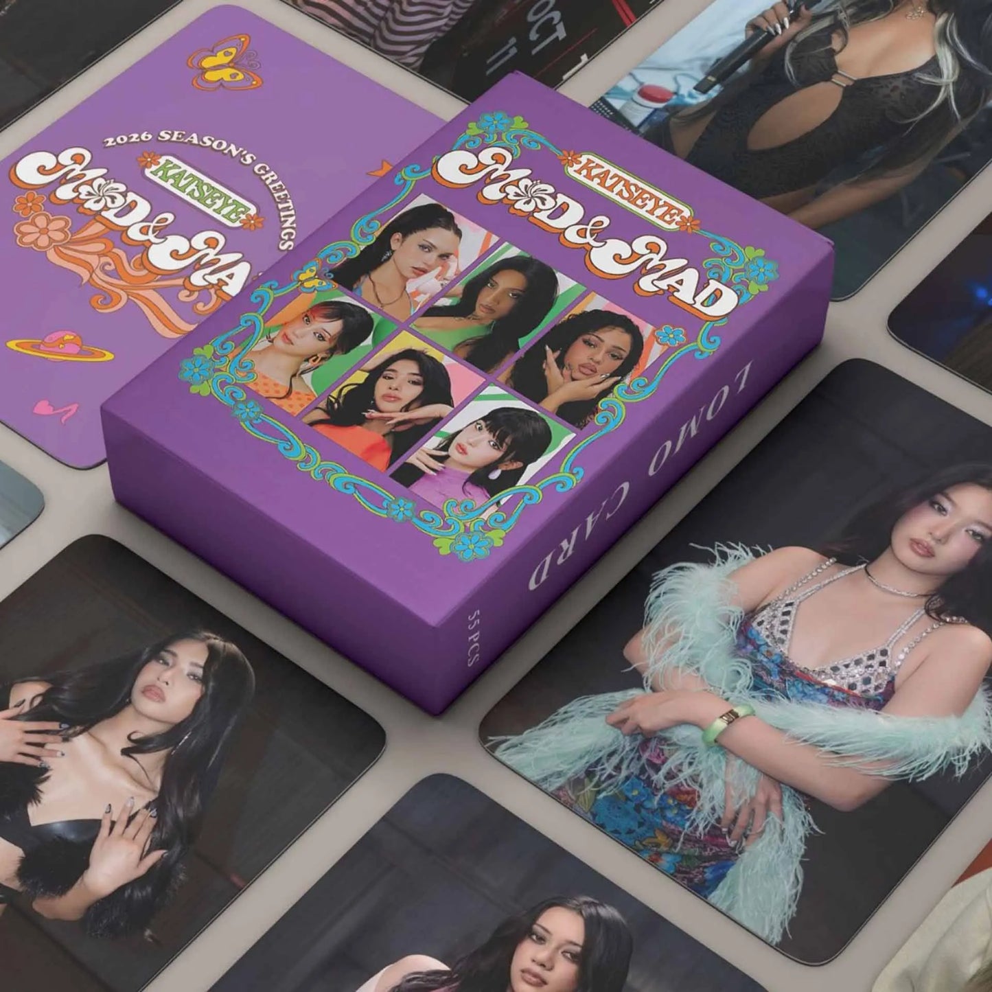 Katseye Photocards Holographiques