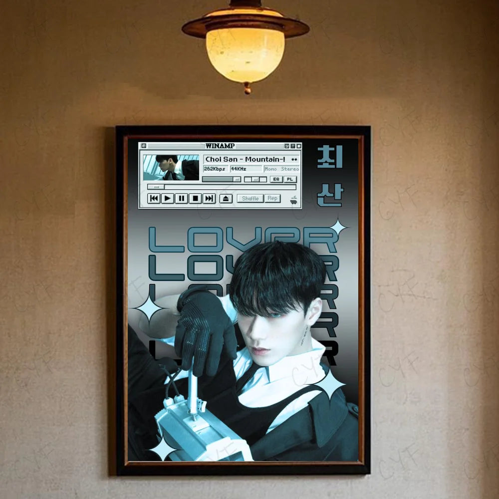 ATEEZ Poster K-pop – Affiche Murale Fans Décoration Chambre