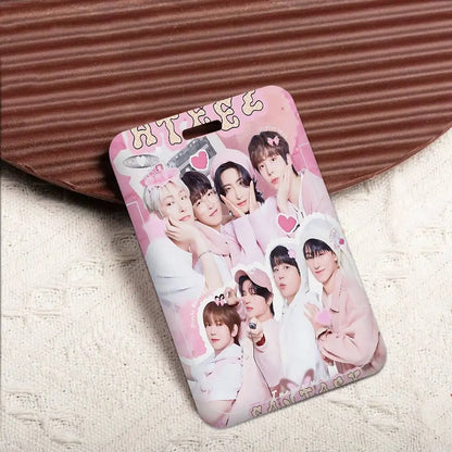 ATEEZ Porte-Badge K-pop avec Lanière – Porte-Carte ID Fans Collection