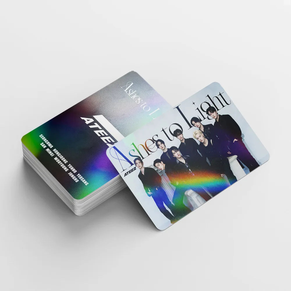 ATEEZ Photocards Holographiques – Pack 124 Cartes K-pop ATINY