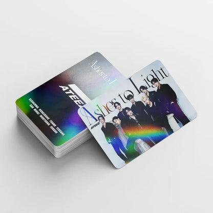 ATEEZ Photocards Holographiques – Pack 124 Cartes K-pop ATINY