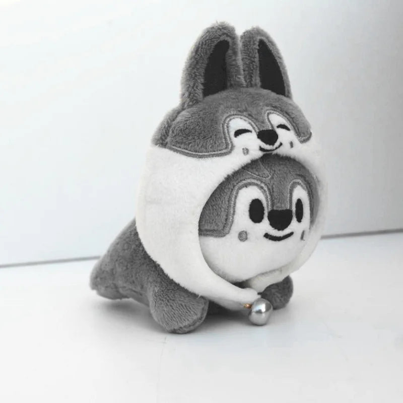Porte-clés Peluche SKZOO DOIT Era Stray Kids – Mini Plush Cœur K-pop | 8 Personnages STAY