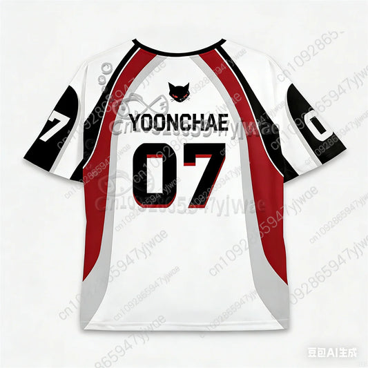 KATSEYE Concert unisexe Jersey ample et à la mode Streetwear Fans t-shirt choisir les membres été hommes et femmes T-Shirts