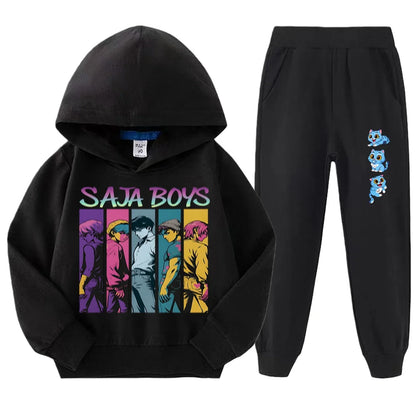 Ensemble K-pop Demon Hunters Enfant | Sweat à Capuche + Jogging Streetwear