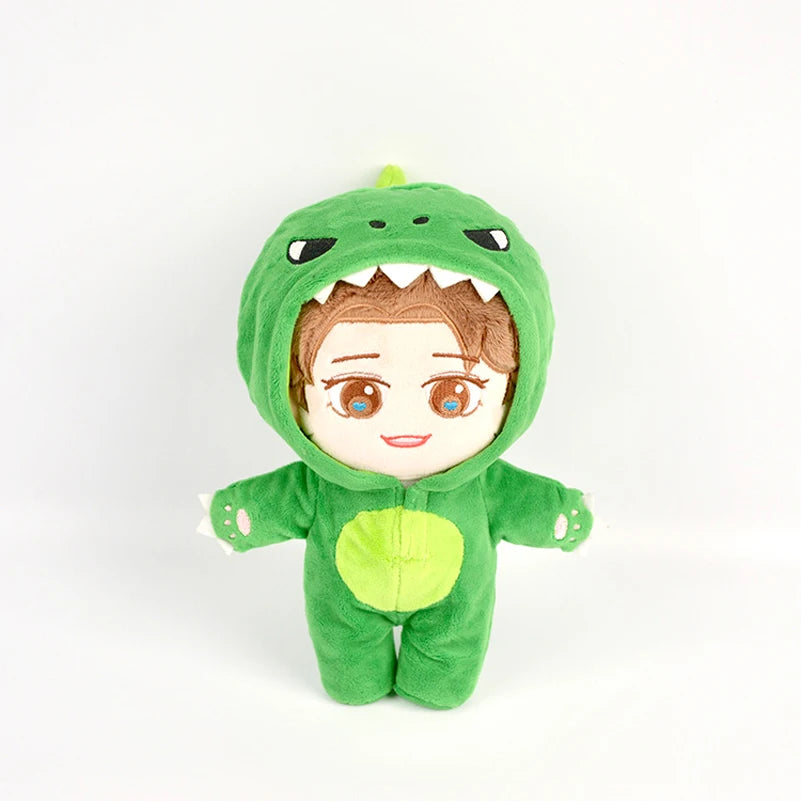 Peluche K-pop EXO 20 cm – Baekhyun Chanyeol Kai Sehun Suho Chen D.O.