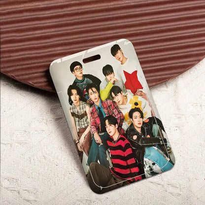 ATEEZ Porte-Badge K-pop avec Lanière – Porte-Carte ID Fans Collection