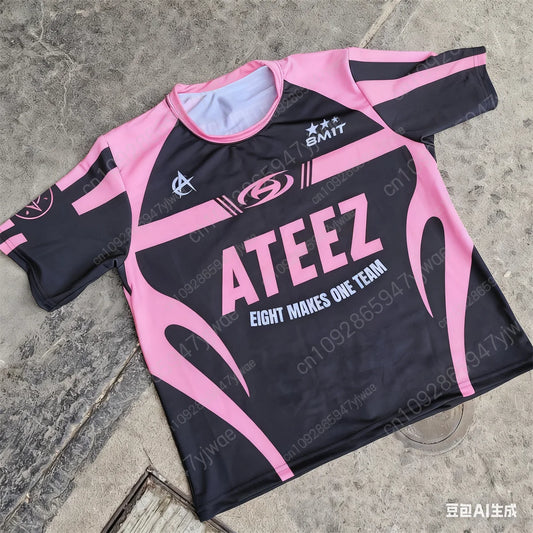 Maillot ATEEZ K-pop – T-shirt Streetwear ATINY