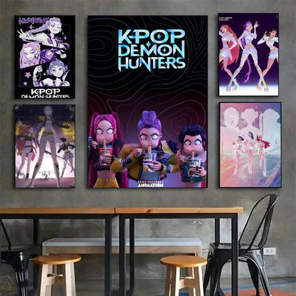 Affiche KPop Demon Hunters – Poster Déco