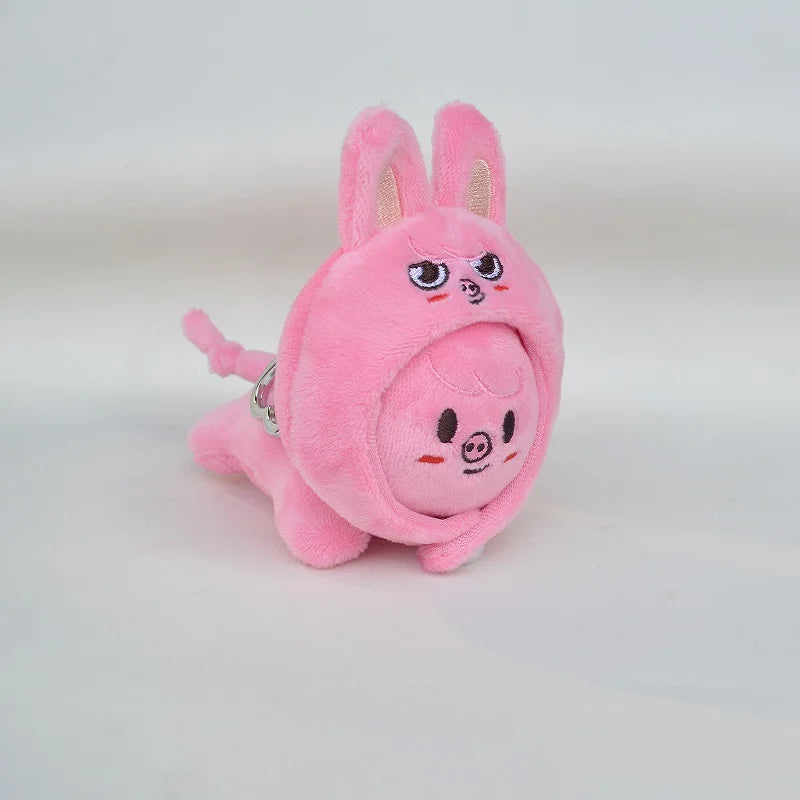Porte-clés Peluche SKZOO DOIT Era Stray Kids – Mini Plush Cœur K-pop | 8 Personnages STAY