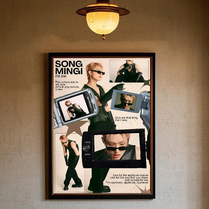 ATEEZ Poster K-pop – Affiche Murale Fans Décoration Chambre