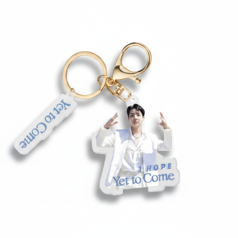 Porte cles J Hope BTS Yet To Come kpop merch acrylique accessoire fan membre BTS
