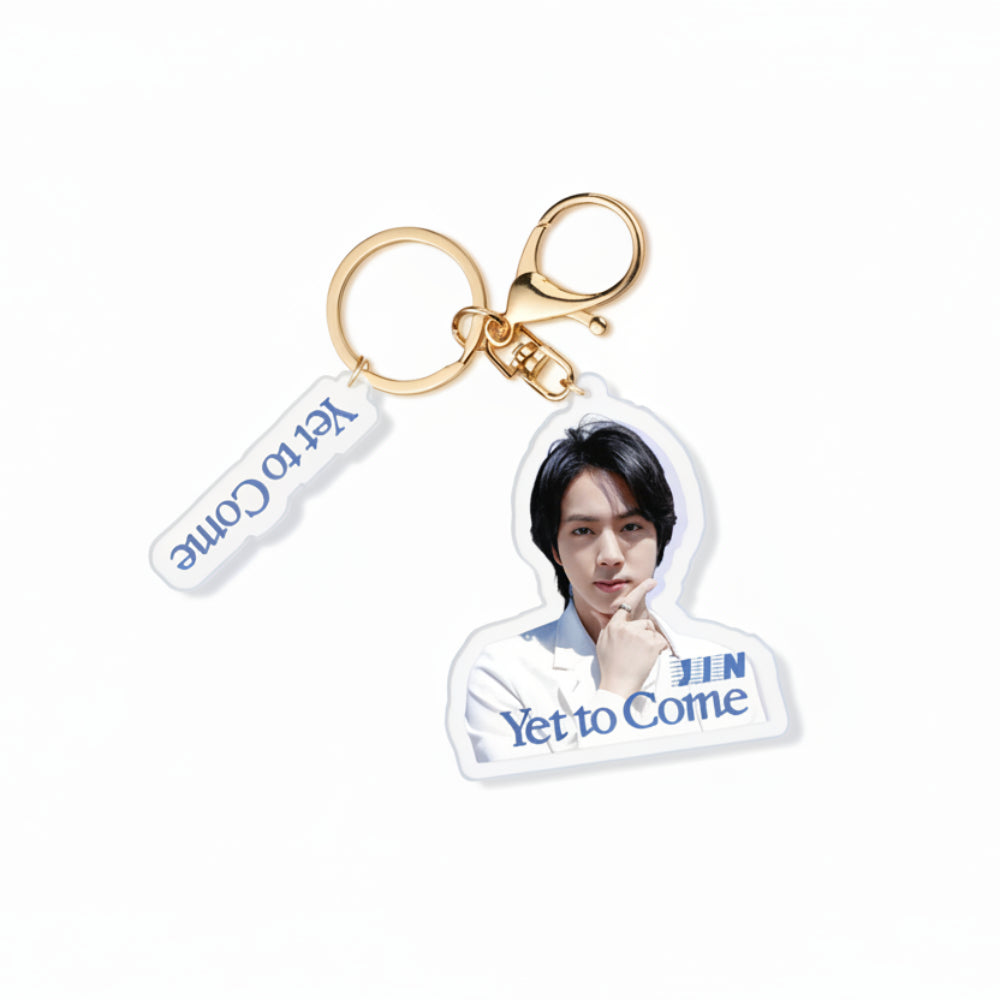 Porte cles Jin BTS Yet To Come kpop merch acrylique accessoire fan membre BTS