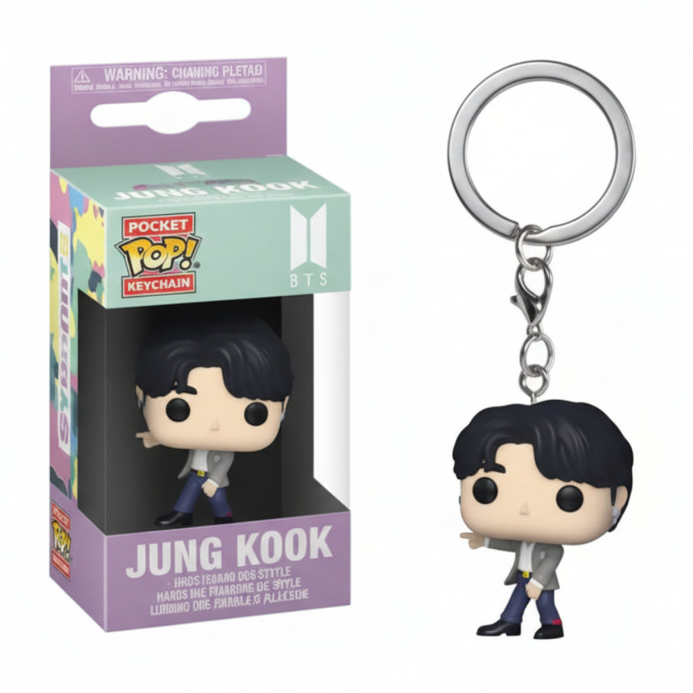 Porte cles figurine Jungkook BTS pocket pop kpop merch mini figurine vinyl accessoire fan