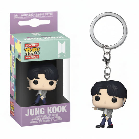 Porte cles figurine Jungkook BTS pocket pop kpop merch mini figurine vinyl accessoire fan