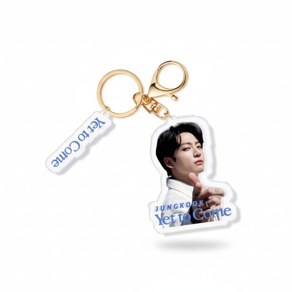 Porte cles Jungkook BTS Yet To Come kpop merch acrylique accessoire fan membre BTS