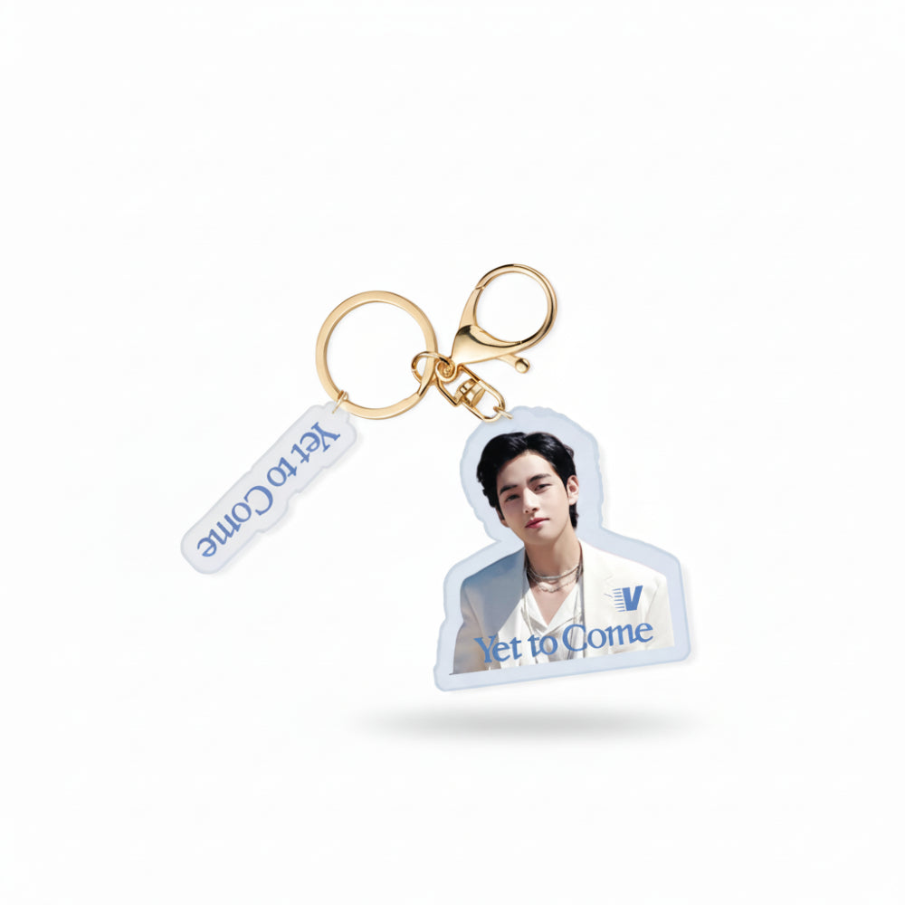 Porte cles V BTS Yet To Come kpop merch acrylique accessoire fan membre BTS