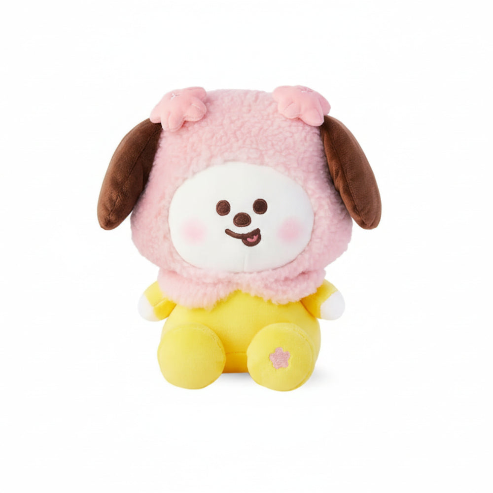 Peluche BT21 Chimmy jaune BTS peluche douce K-pop personnage pour fan ARMY