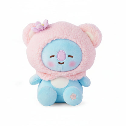 Peluche BT21 Koya bleu BTS peluche douce K-pop pour fan ARMY cadeau