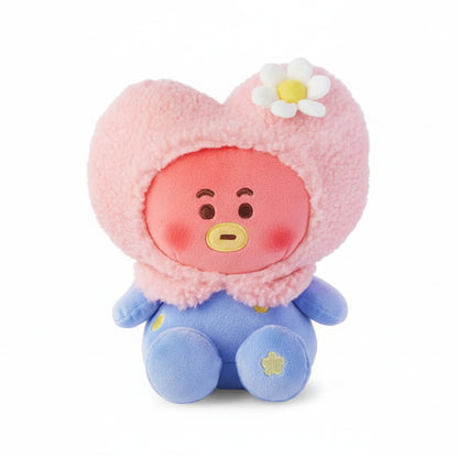Peluche BT21 Tata rouge BTS peluche douce K-pop personnage cœur pour fan ARMY