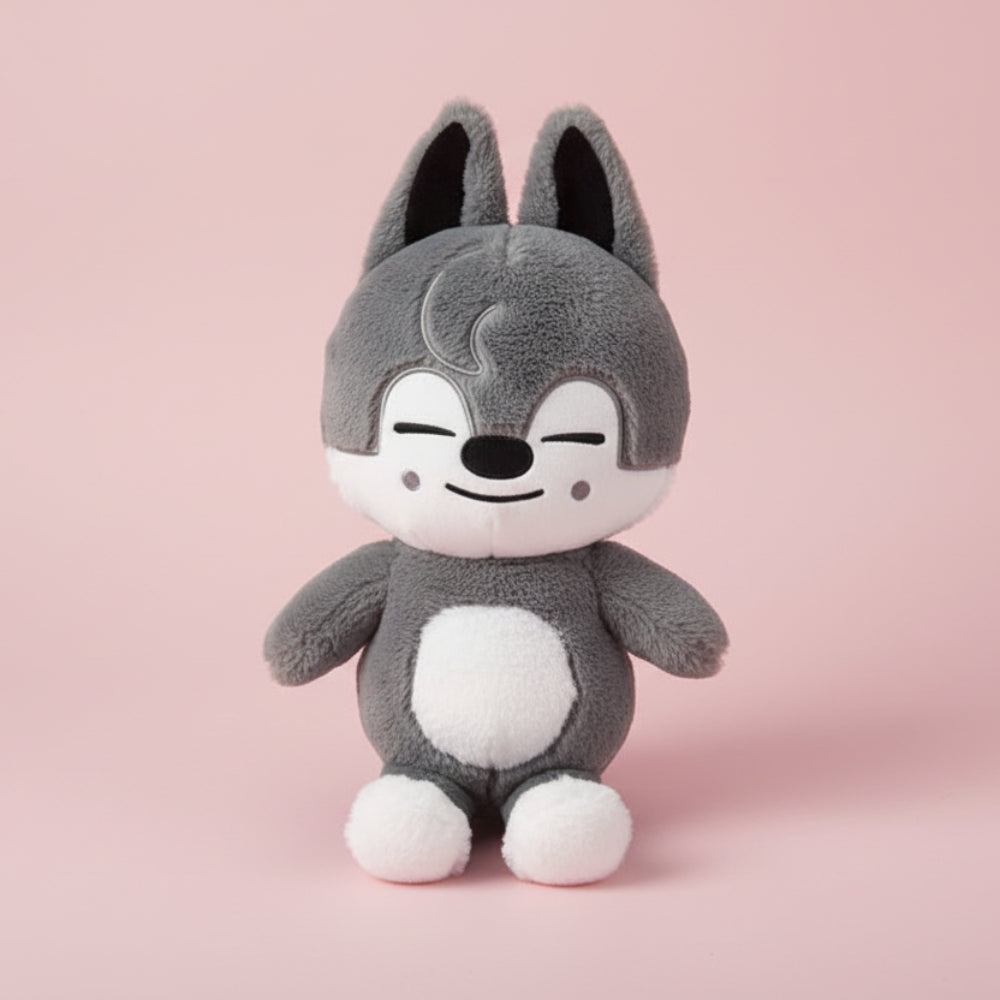 Peluche Wolf Chan SKZOO Stray Kids 50 cm grande peluche Kpop