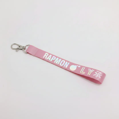 Porte-clés BTS RM Love Yourself rose sangle lanyard kpop merch accessoire fan