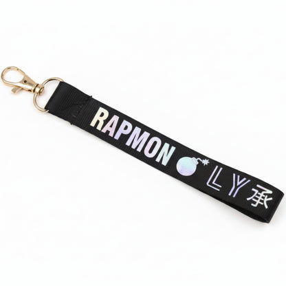 Porte-clés BTS RM Rap Monster Love Yourself noir lanyard kpop merch accessoire fan