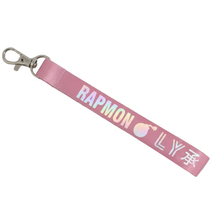 Porte-clés BTS RM Rap Monster Love Yourself rose lanyard kpop merch accessoire fan