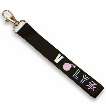 Porte-clés BTS V Taehyung Love Yourself noir lanyard kpop merch accessoire fan