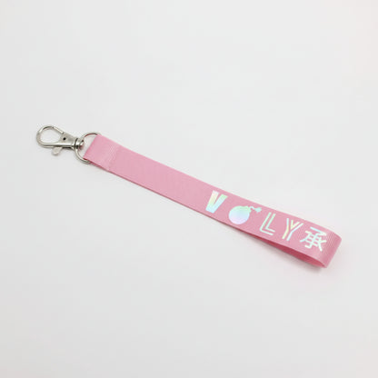 Porte-clés BTS V Taehyung Love Yourself rose lanyard kpop merch accessoire fan