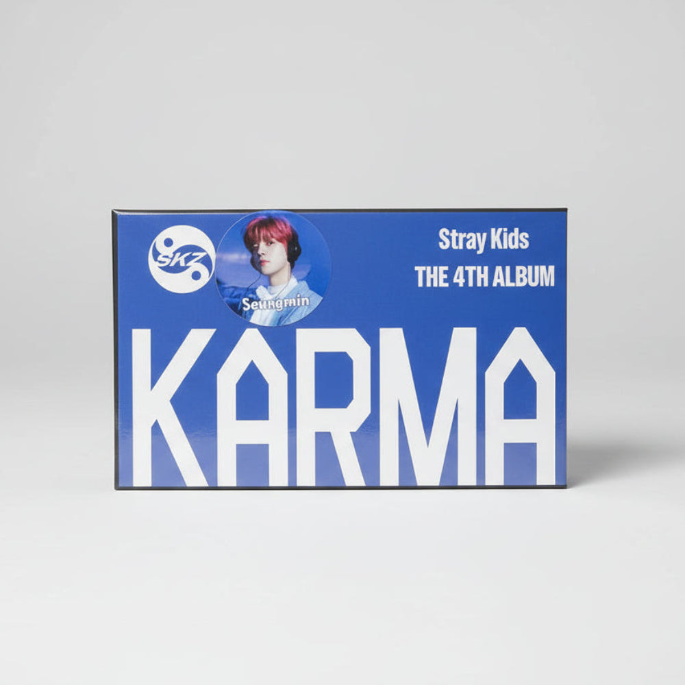 Stray Kids Karma 4th album Seungmin version K-pop merchandise box