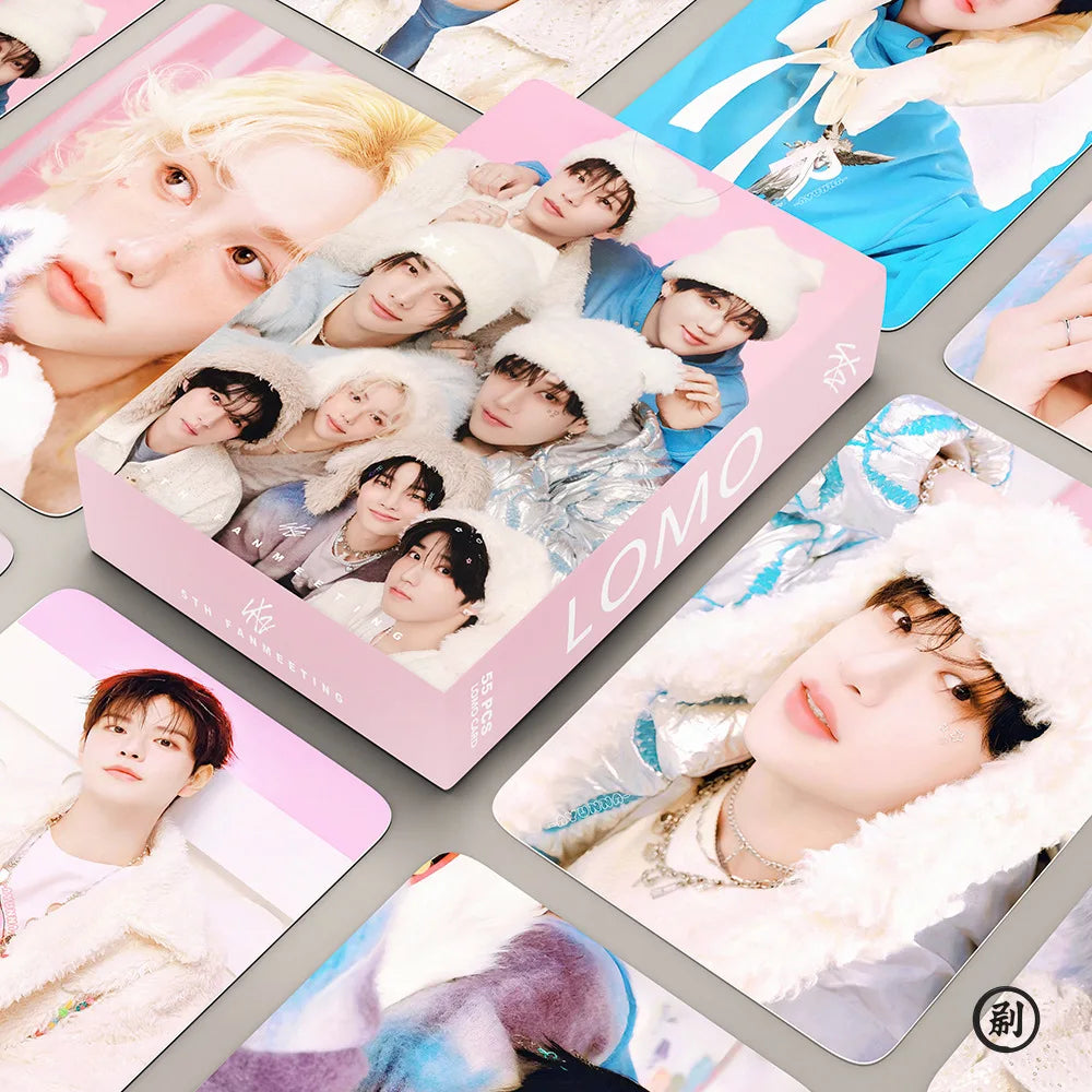 Stray Kids Lomo photocard set K-pop idols cards