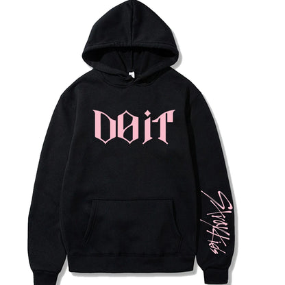 Stray Kids ODD K-pop hoodie black fan merch