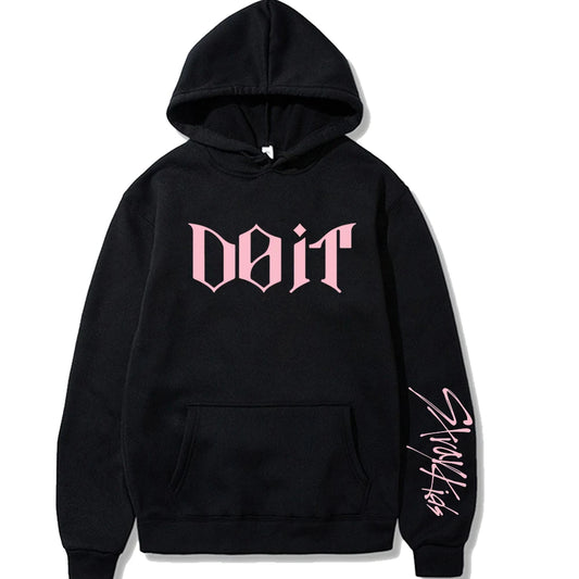 Stray Kids ODD K-pop hoodie black fan merch