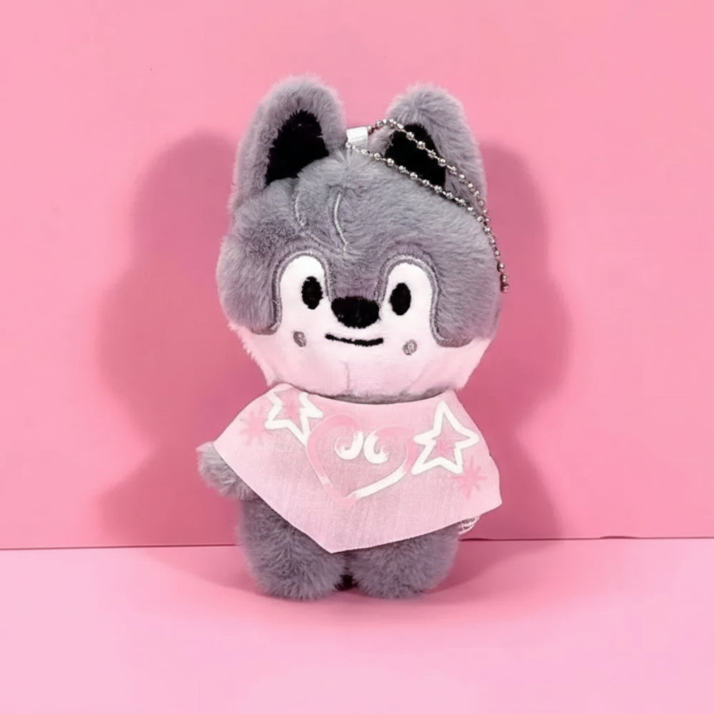 Wolf Chan SKZOO peluche porte clé Stray Kids accessoire Kpop